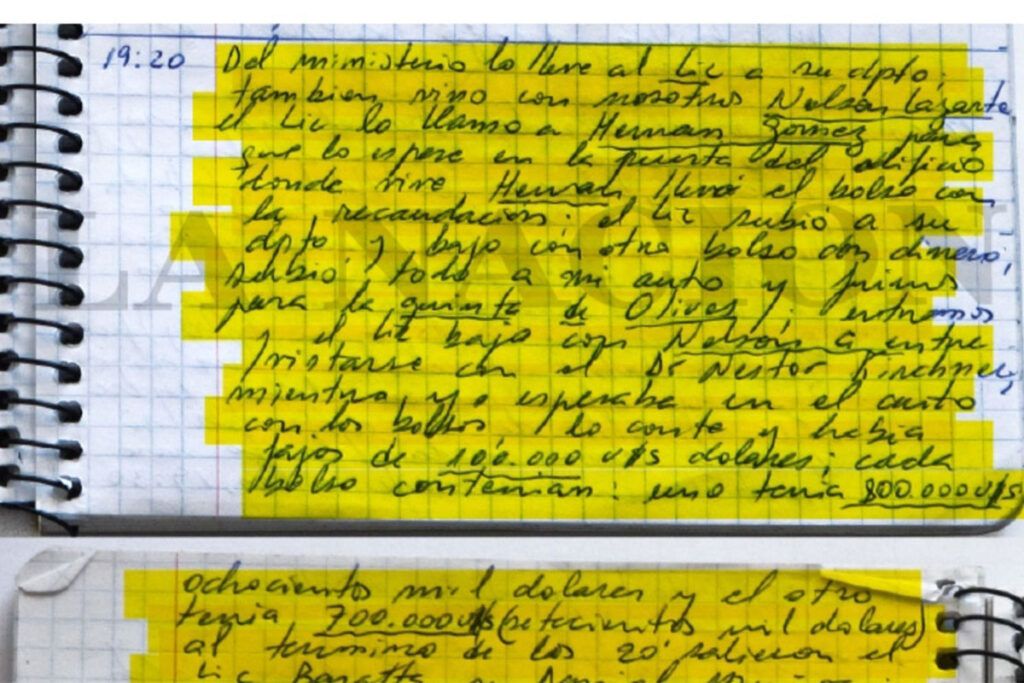 El TOF 7 retrasa una pericia clave sobre los cuadernos que debilitaría aún más la causa 2 El TOF 7 retrasa una pericia clave sobre los cuadernos que debilitaría aún más la causa