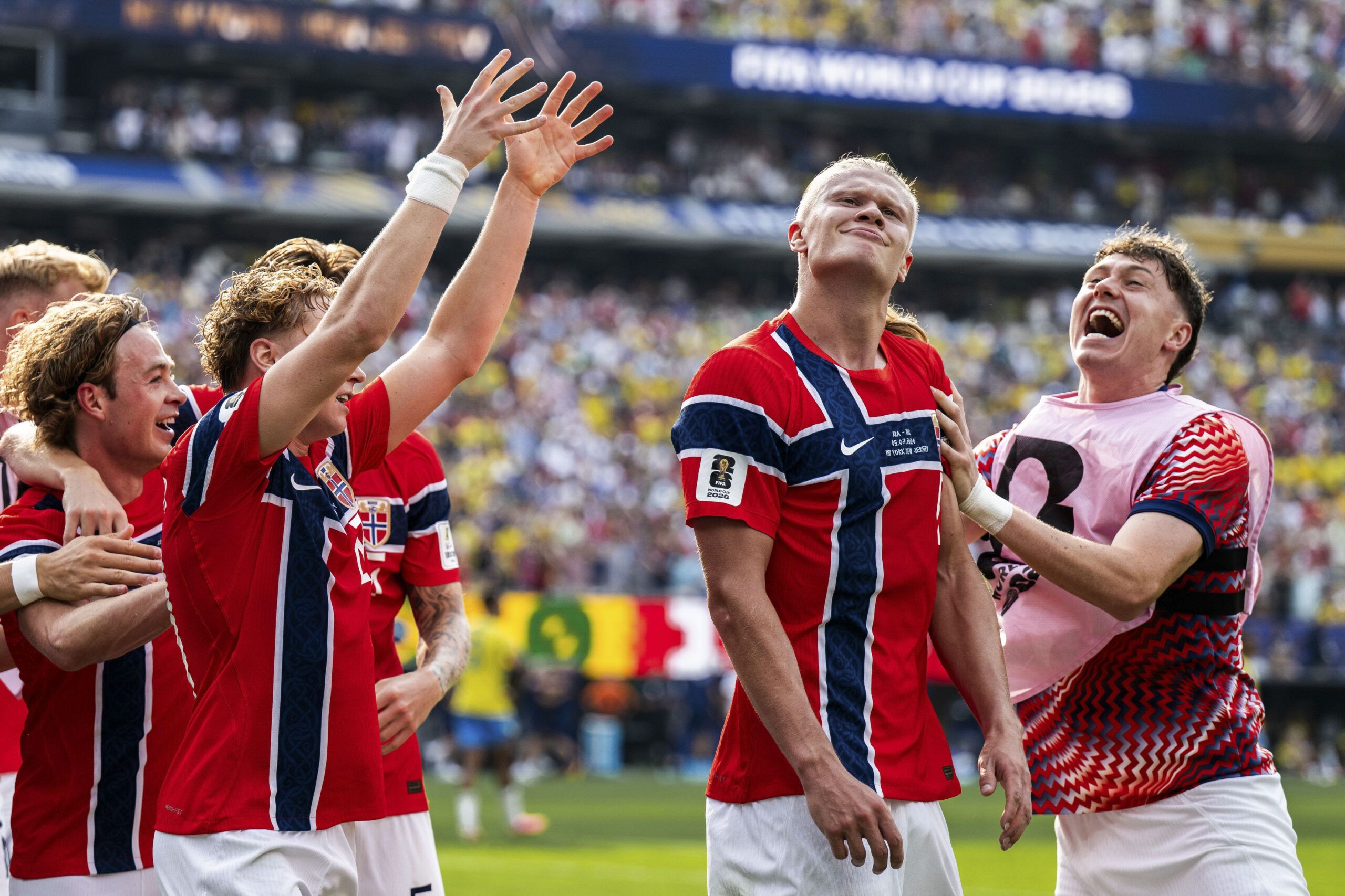 Batacazo mundial de Noruega: la contundencia voraz de Haaland, la tristeza infinita de Brasil
