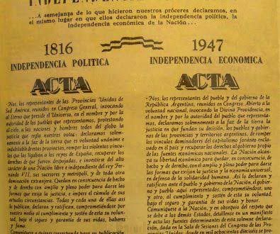 "El Estado debe organizar la riqueza": aquel 9 de Julio de 1947, cuando Perón proclamó la independencia económica argentina 2 "El Estado debe organizar la riqueza": aquel 9 de Julio de 1947, cuando Perón proclamó la independencia económica argentina