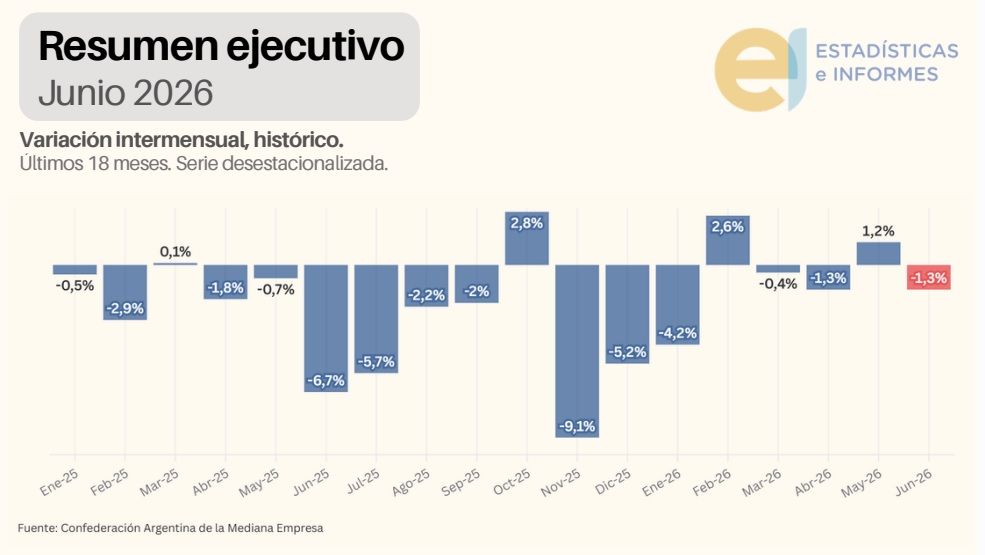 Leve impacto del aguinaldo y del efecto Mundial en las ventas de junio