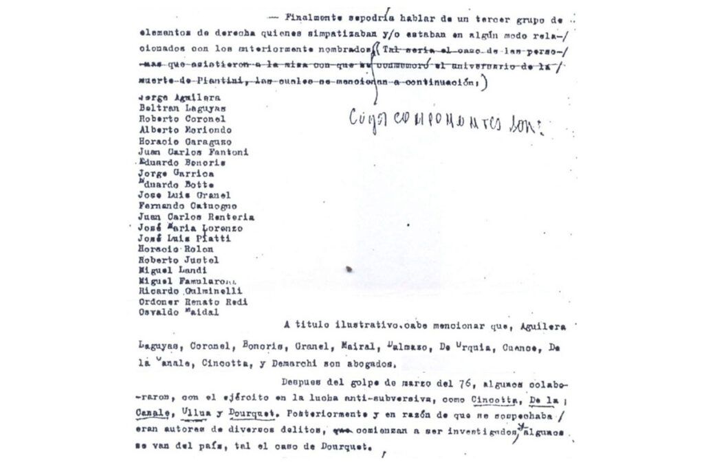 Un exinformante de la dictadura que "sigue en carrera" en Mar del Plata 3 Un exinformante de la dictadura que "sigue en carrera" en Mar del Plata