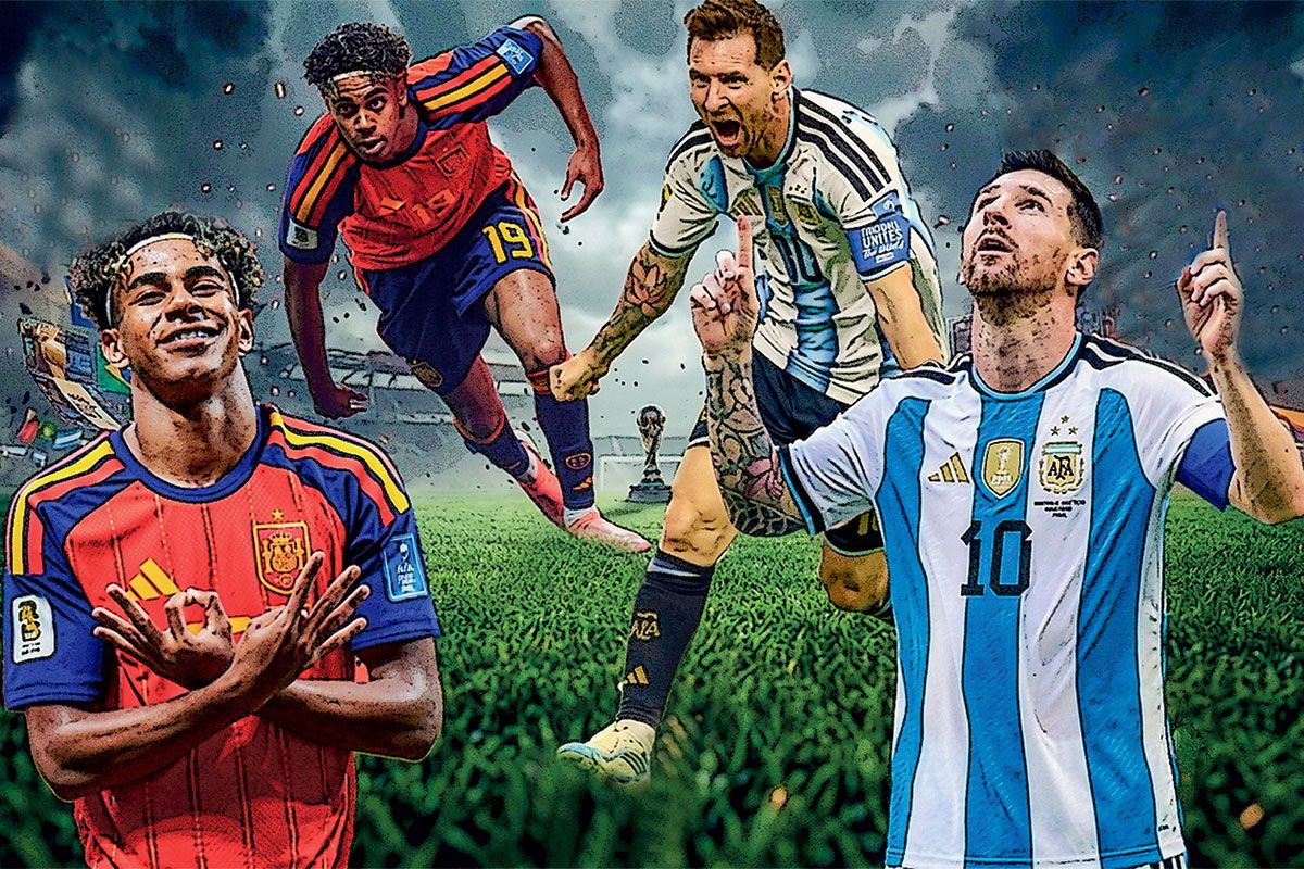 Messi-Yamal, las estrellas que decidieron jugar para Argentina y España