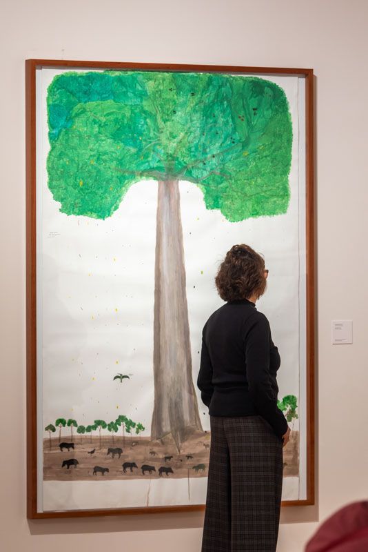 El árbol de la vida y la abundancia: la muestra de Abel Rodríguez en MALBA