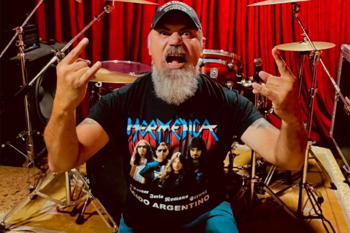 Murió Claudio “Pato” Strunz, emblemático baterista de Hermética y Malón