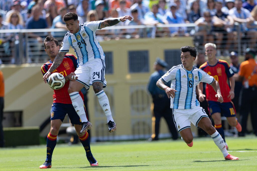 Gracias totales: Argentina resistió hasta que pudo y perdió ante el nuevo campeón España 3 Gracias totales: Argentina resistió hasta que pudo y perdió ante el nuevo campeón España