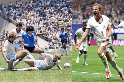 Inglaterra se reencuentra con Maradona en el Azteca, 40 años después
