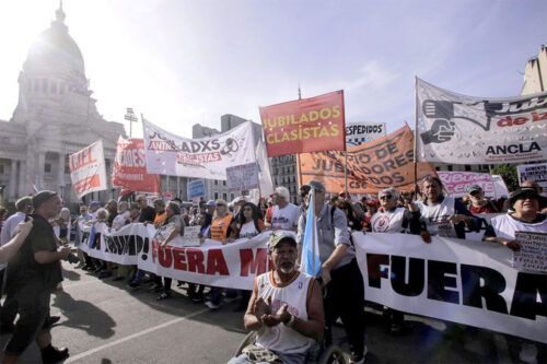 La CGT retoma la protesta callejera el miércoles y arranca acompañando a los jubilados