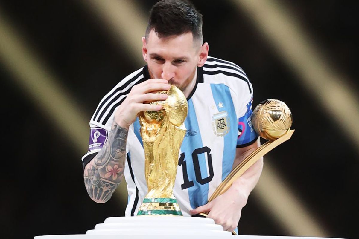 Messi repitió exactamente el mismo posteo que en la previa de la final de 2022