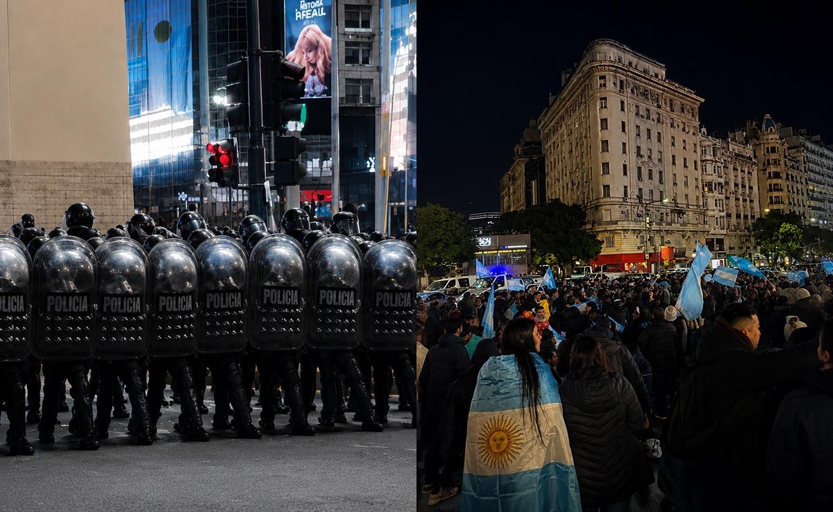 Exigen explicaciones a Jorge Macri en la Legislatura por la represión en el obelisco durante los festejos