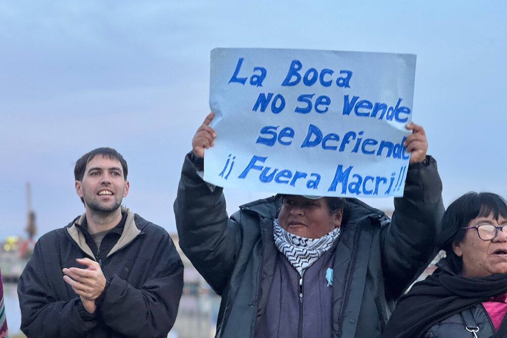 La Boca de pie: vecinos, referentes sociales y feriantes unidos contra la privatización de la Ribera 5 La Boca de pie: vecinos, referentes sociales y feriantes unidos contra la privatización de la Ribera